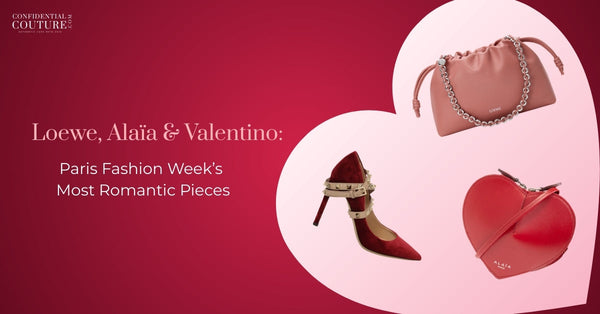 Loewe, Alaïa & Valentino: Paris Fashion Week’s Most Romantic Pieces