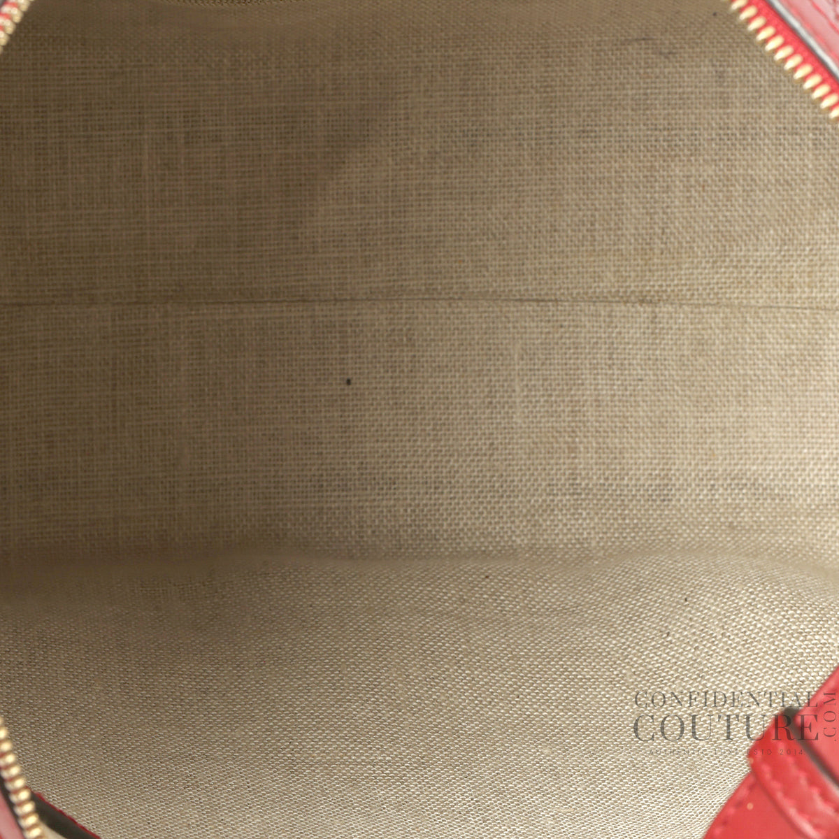 Microguccissima Leather Red Hobo Bag