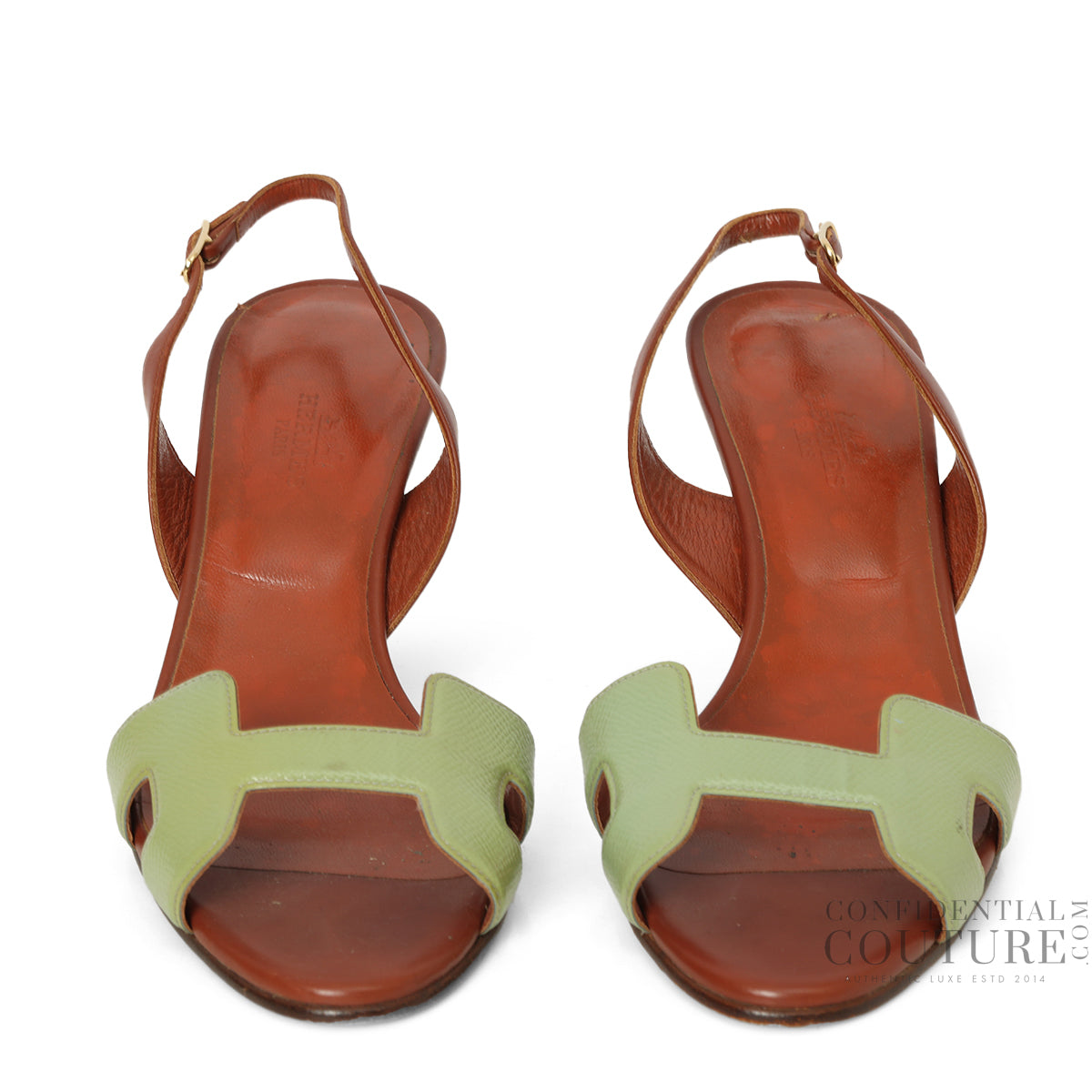 Green/Brown Joy 70 Sandals EU 38.5 | US 8 | UK 5-5.5
