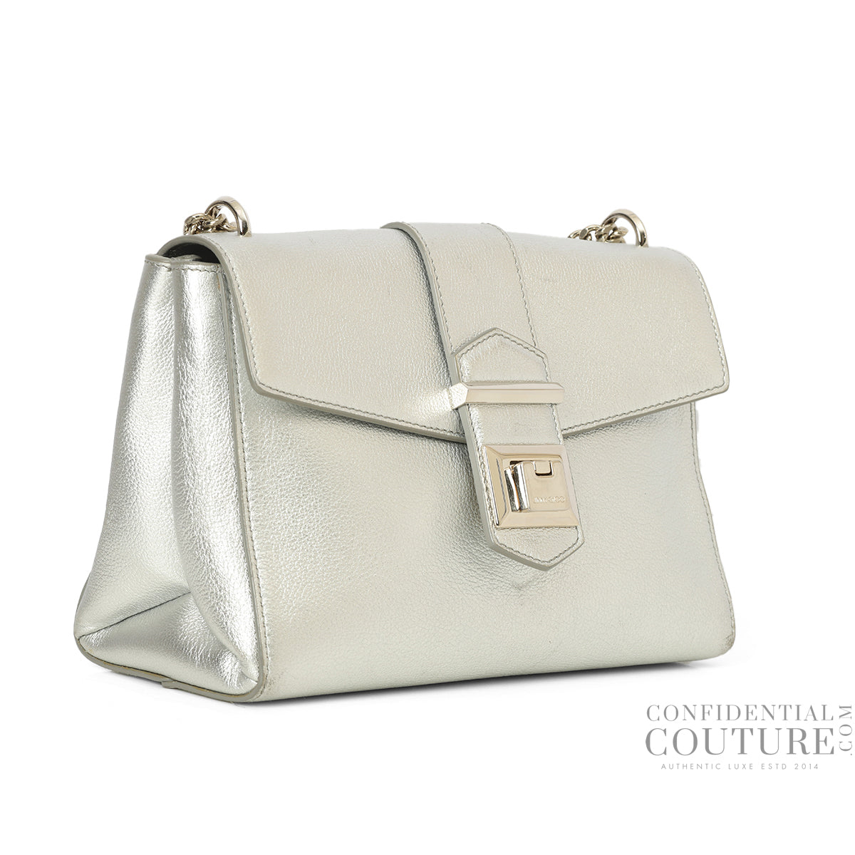 Silver Marianne Shoulder Bag