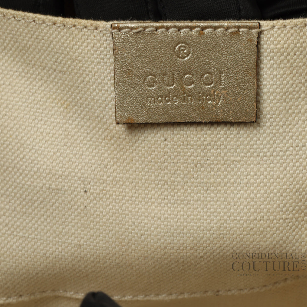 Guccissima Emily Red Monogram Embossed Shoulder Bag