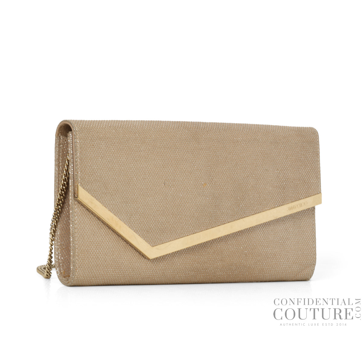 Champange Emmie Clutch