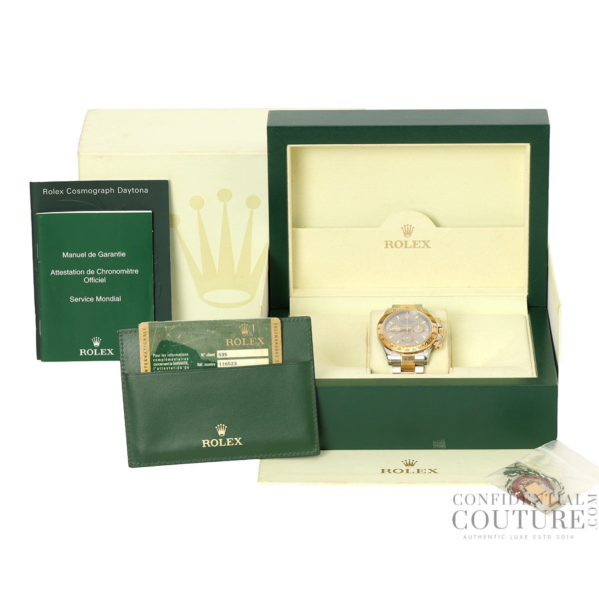 Cosmograph Daytona Oystersteel and yellow gold 40MM