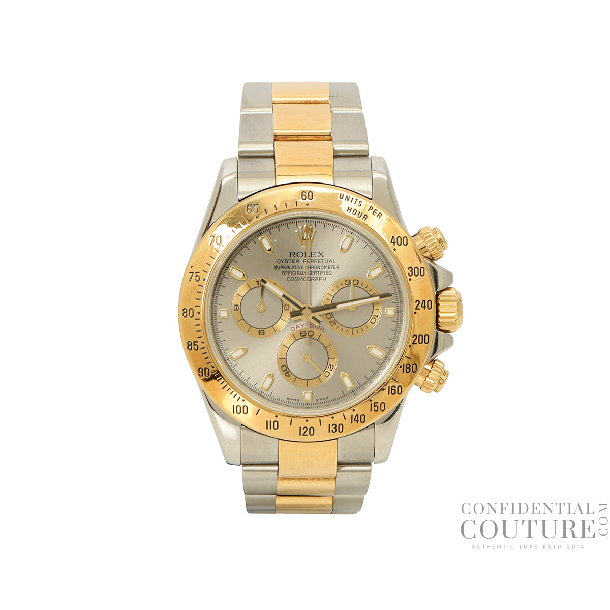 Cosmograph Daytona Oystersteel and yellow gold 40MM