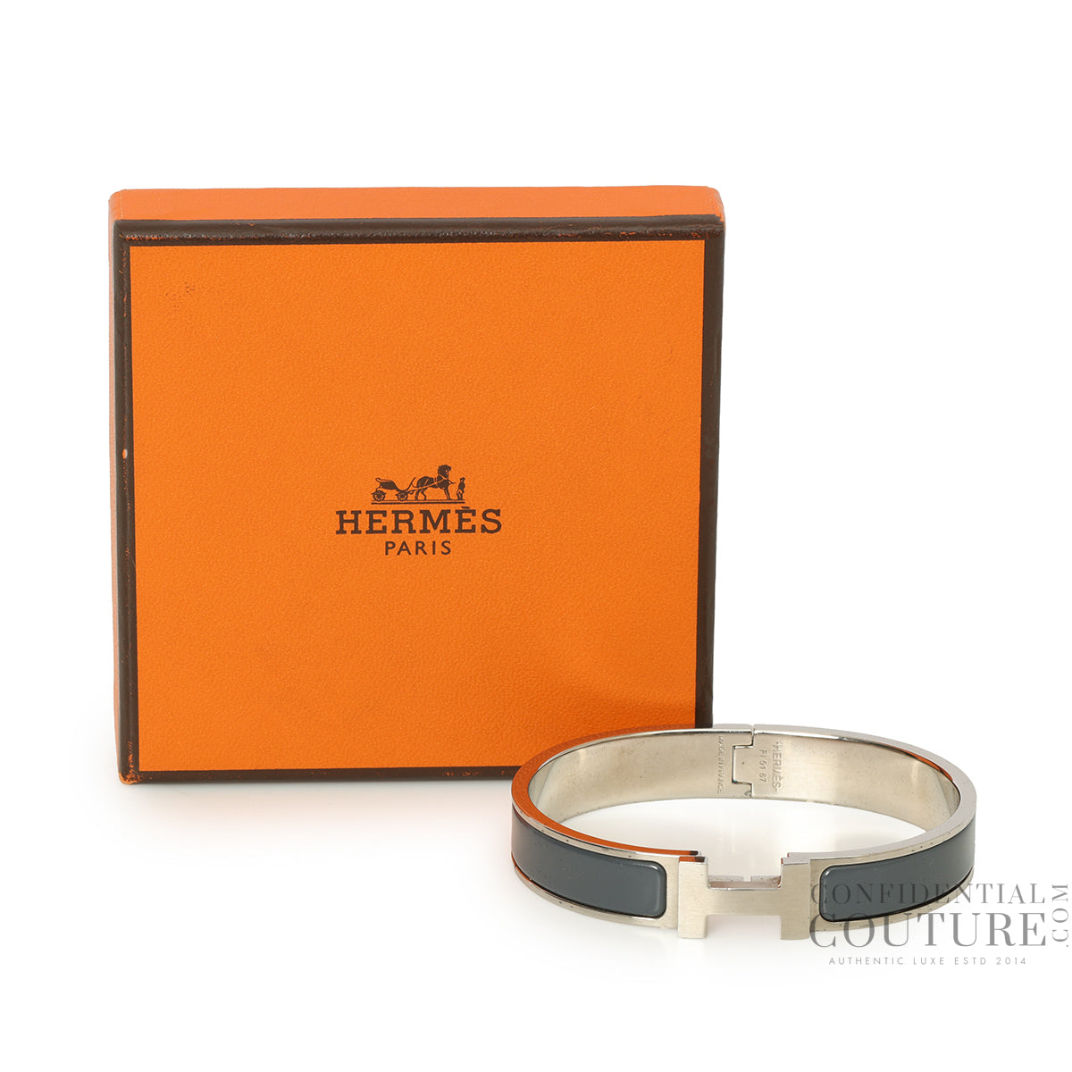 Clic H bleu abysse Bracelet