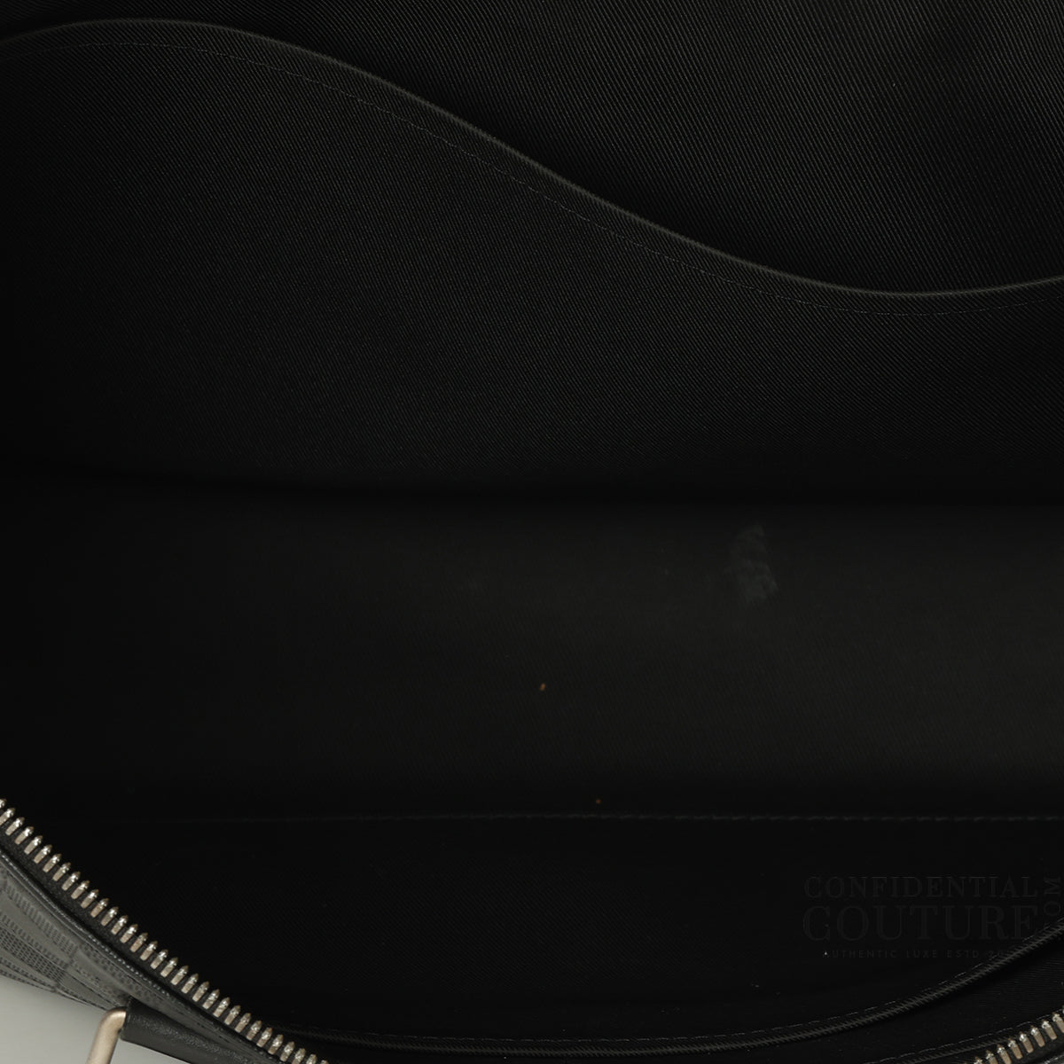 Black Avenue Soft Briefcase In Damier Infini Leather