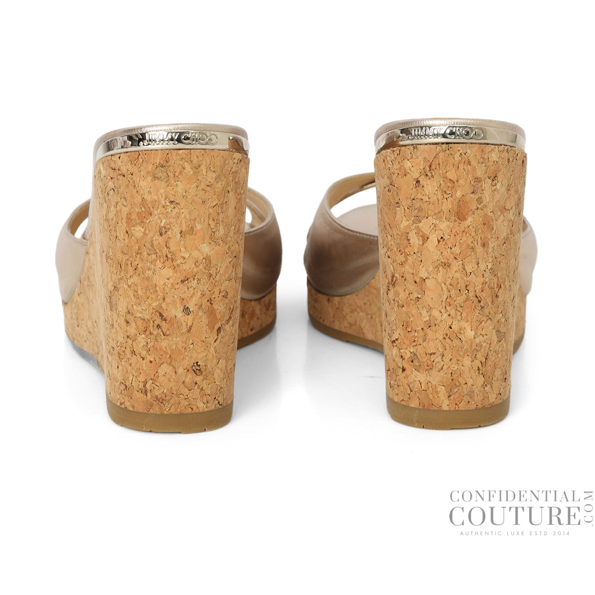 Silver Almer Wedge Sandals EU 35 | UK 2 | US 5