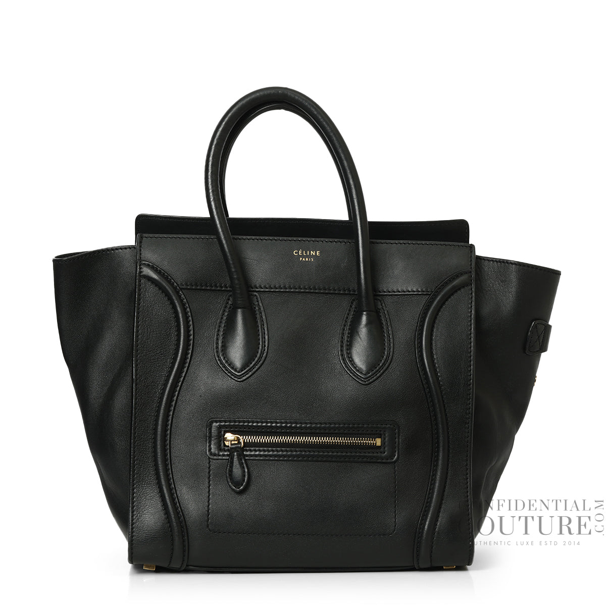 Black Mini Luggage Tote