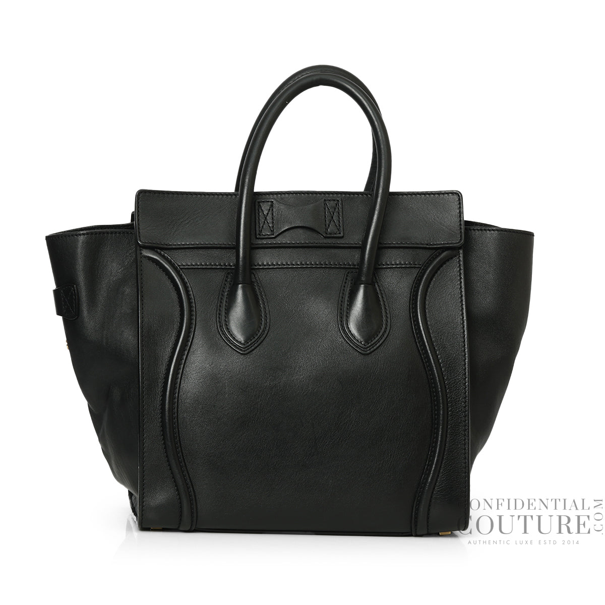 Black Mini Luggage Tote
