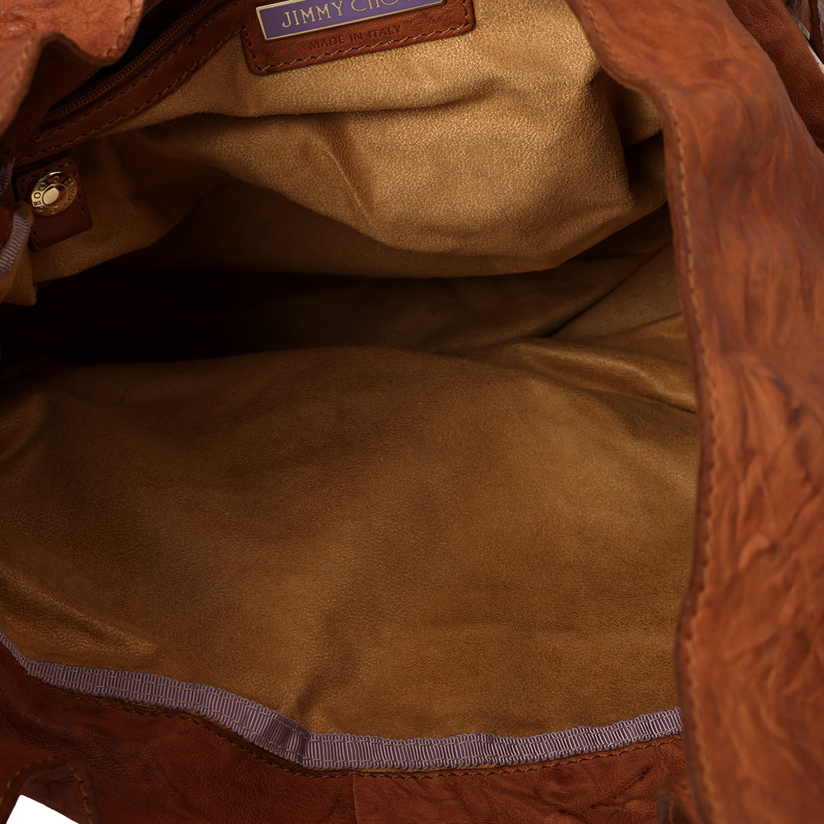Brown Russ Leather Messenger Bag