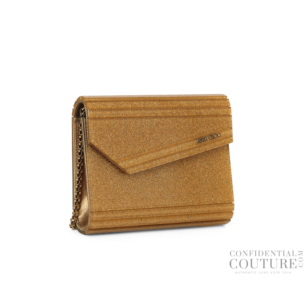 Jimmy Choo Gold Candy Clutch