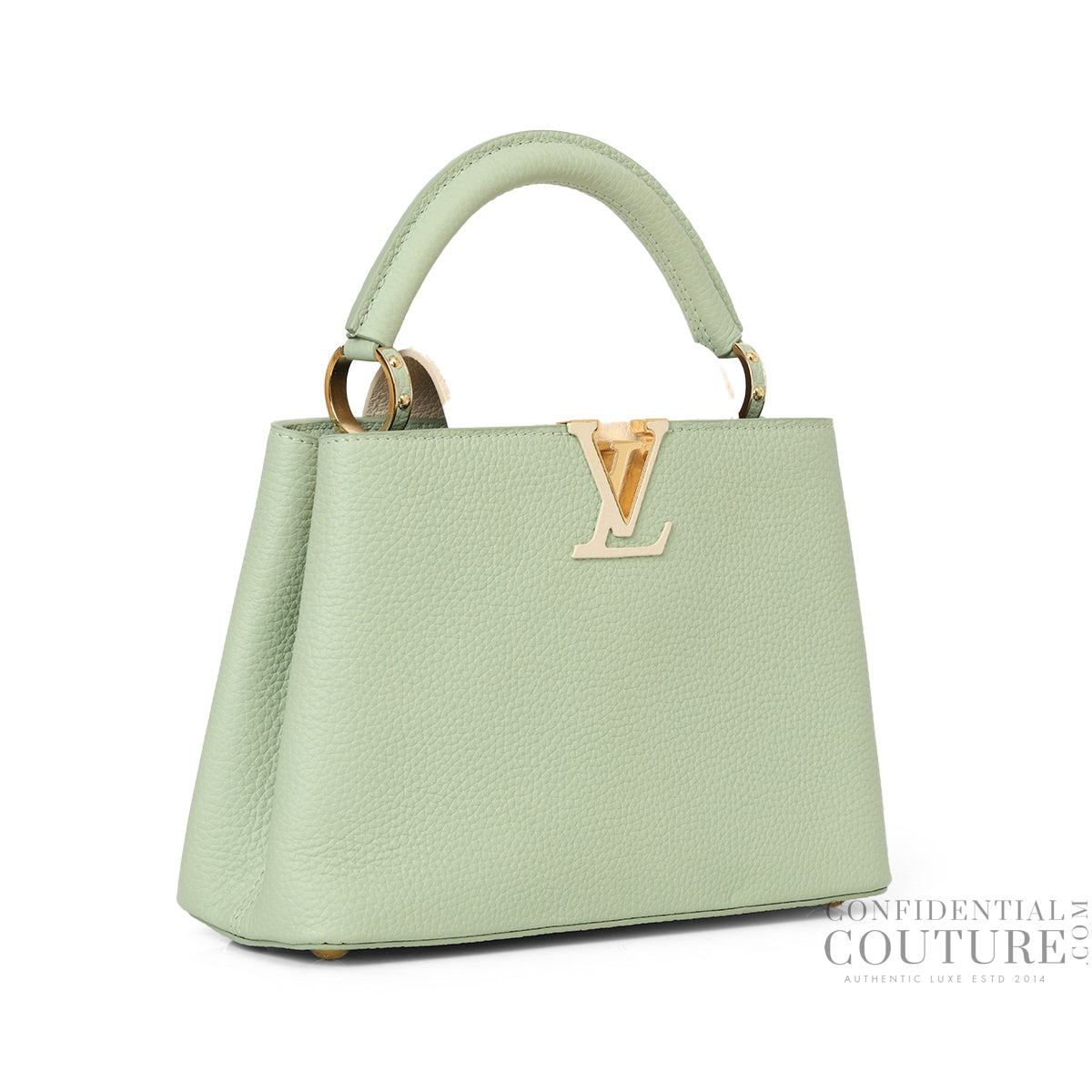 Capucines BB In Jade & Taupe Limited Edition