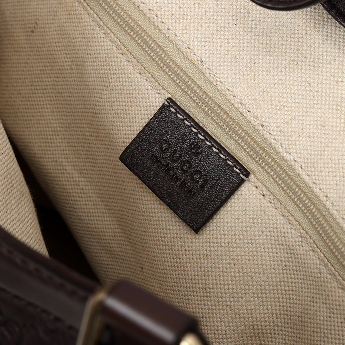 Brown Guccissima Leather Medium Sukey Tote