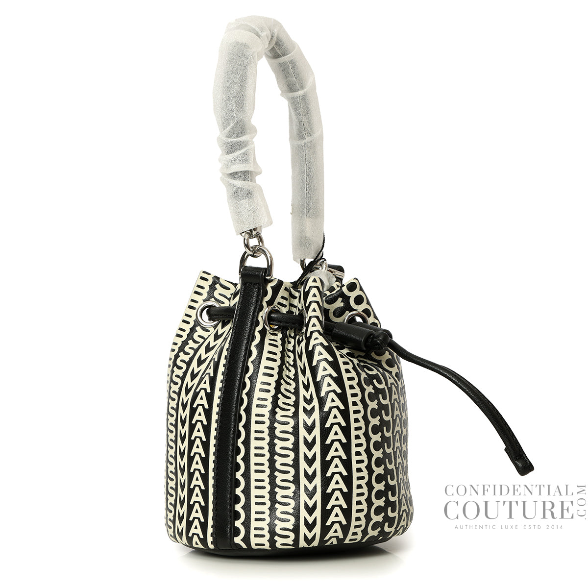 Black & White Bucket Bag