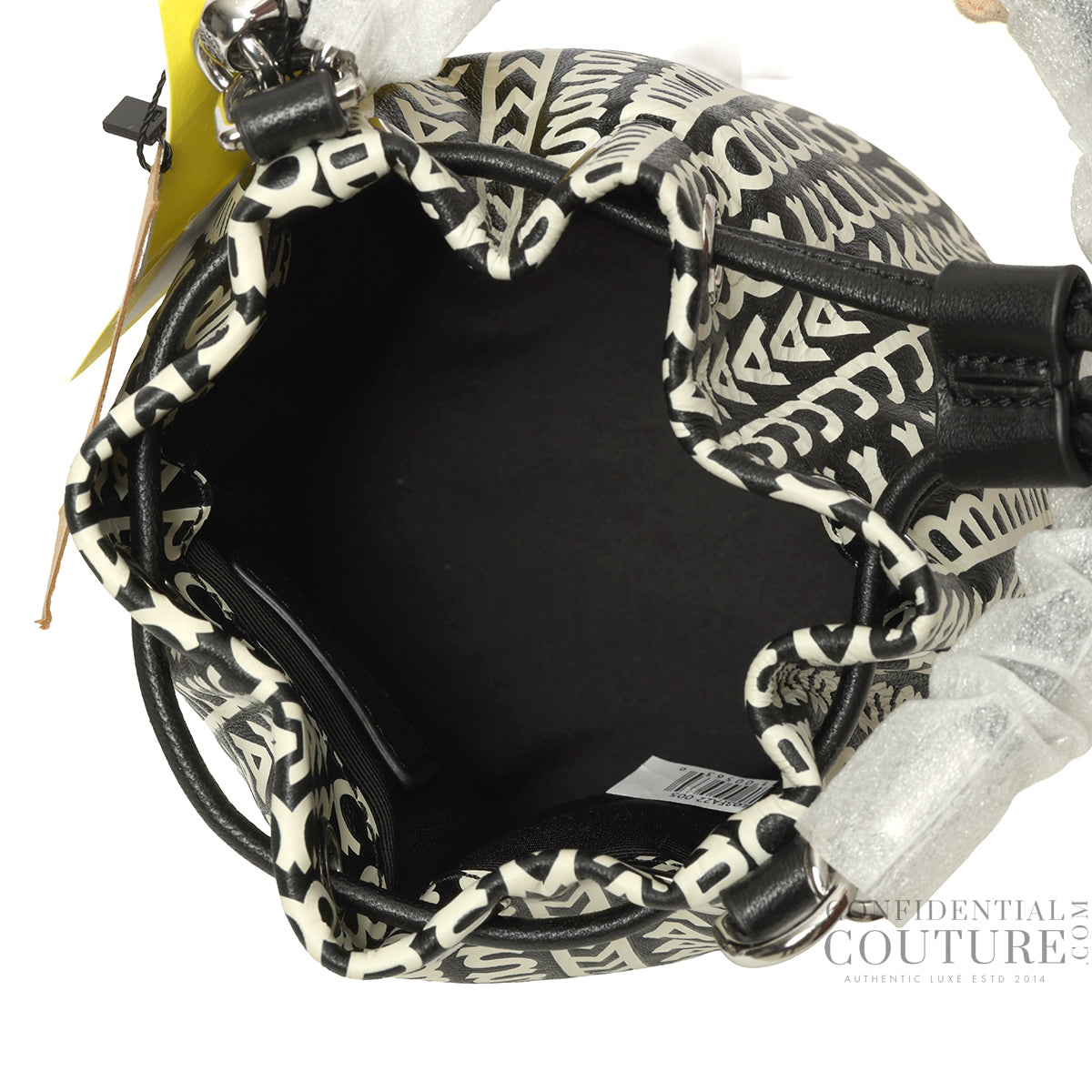 Black & White Bucket Bag