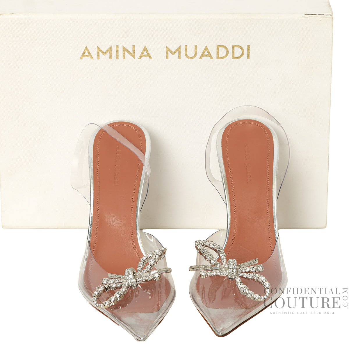 Rosie Glass Slingback 95MM Pumps EU 40 | UK 7.5 | US 10