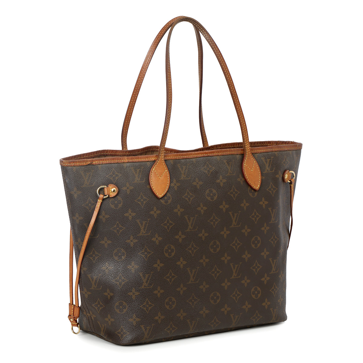 Brown Monogram Neverfull MM Bag