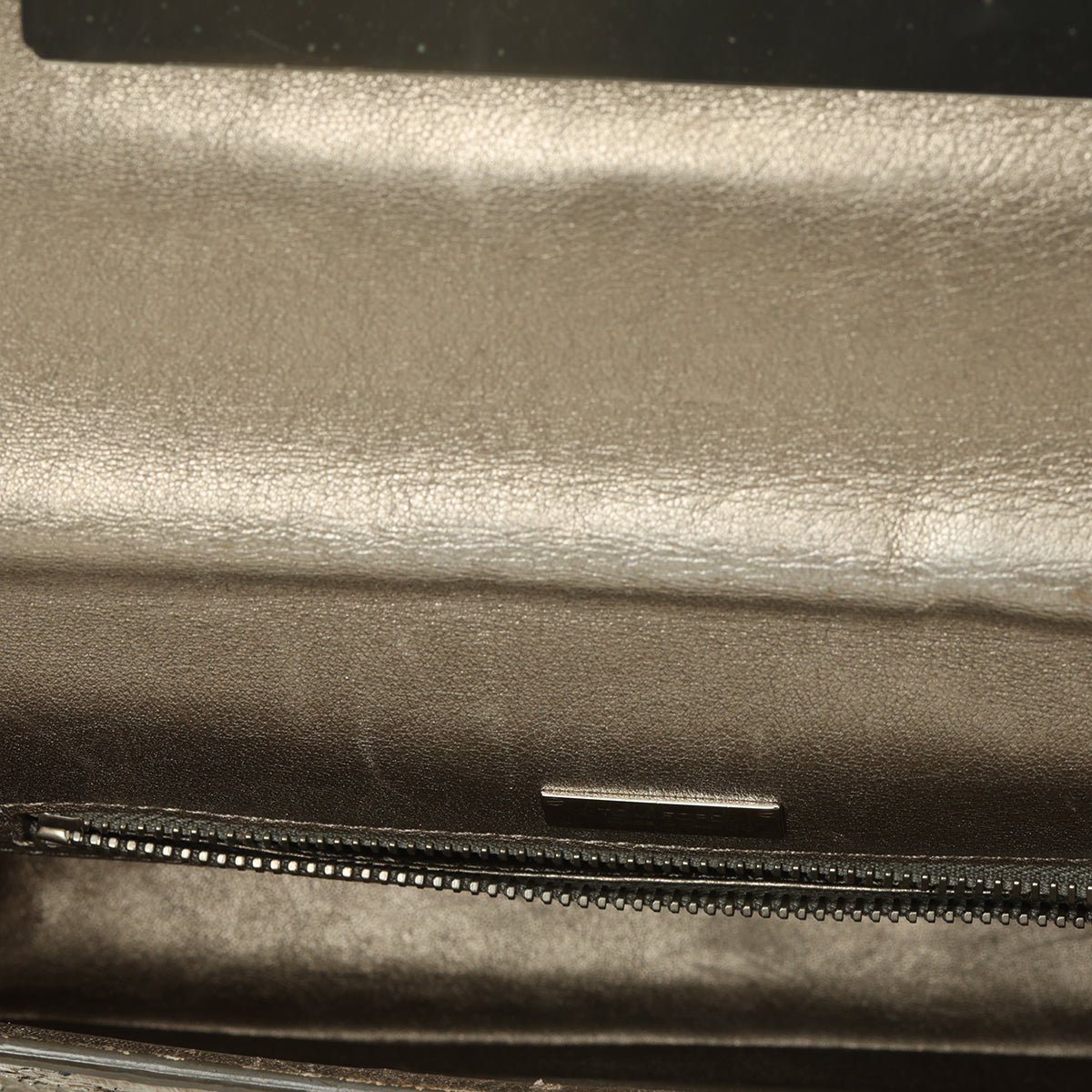 Medium Python Skin Natalia Shoulder Bag