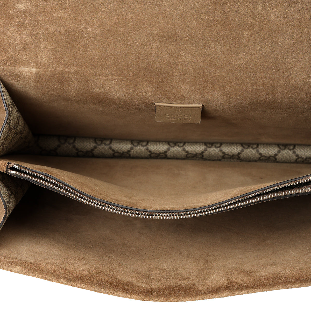 GG Supreme Coated Canvas Medium Dionysus Shoulder Bag