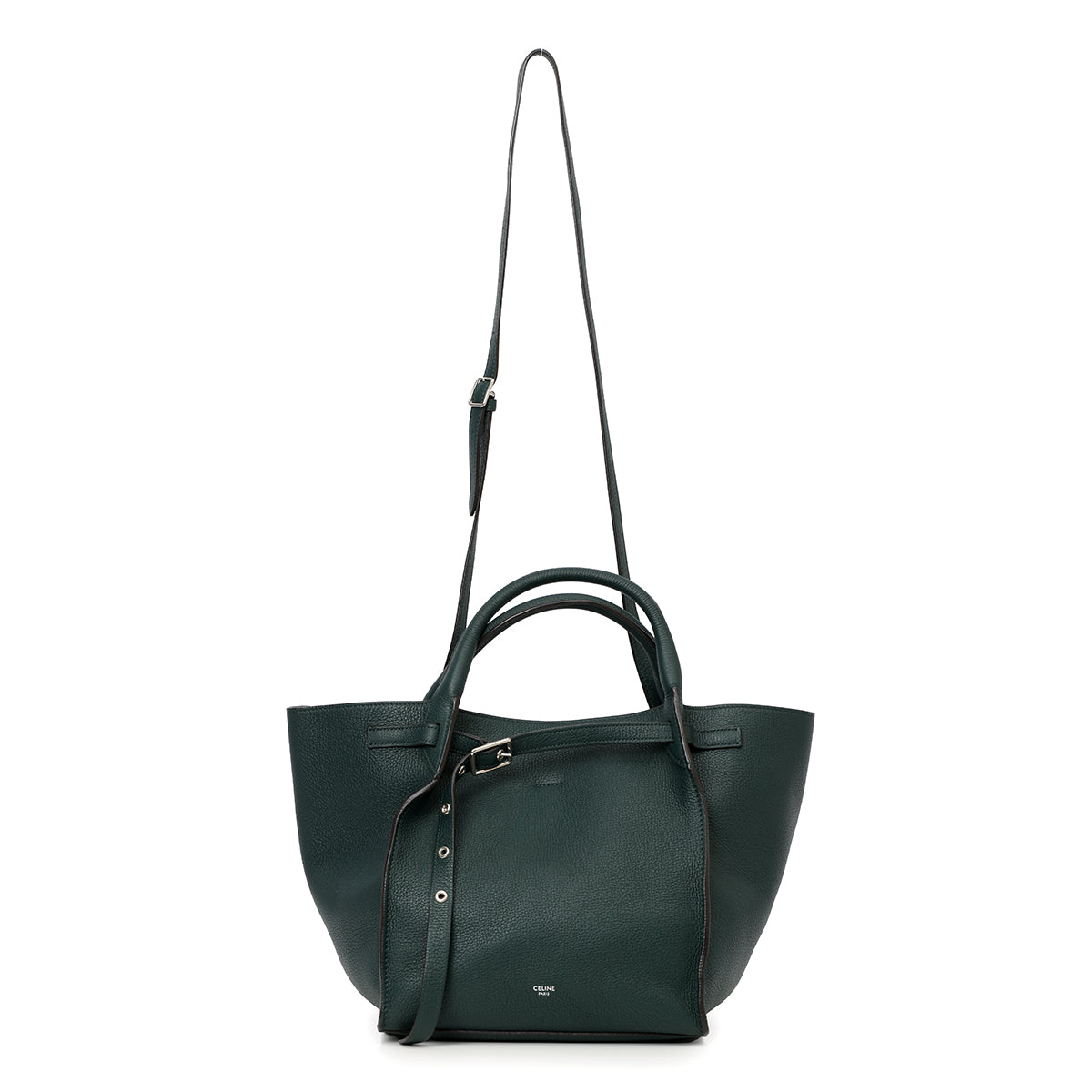 Leather Big Bag Small In Grained Calfskin