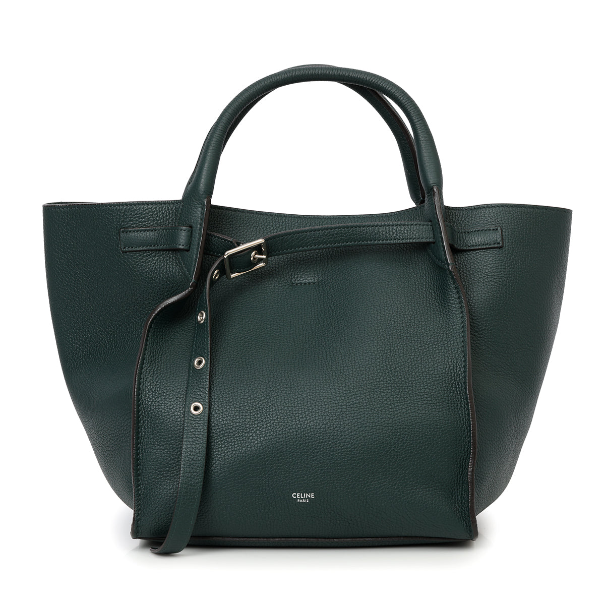 Leather Big Bag Small In Grained Calfskin