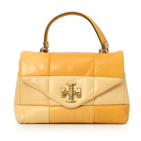 Kira Quilted Satchel with Adjustable Strap One Size