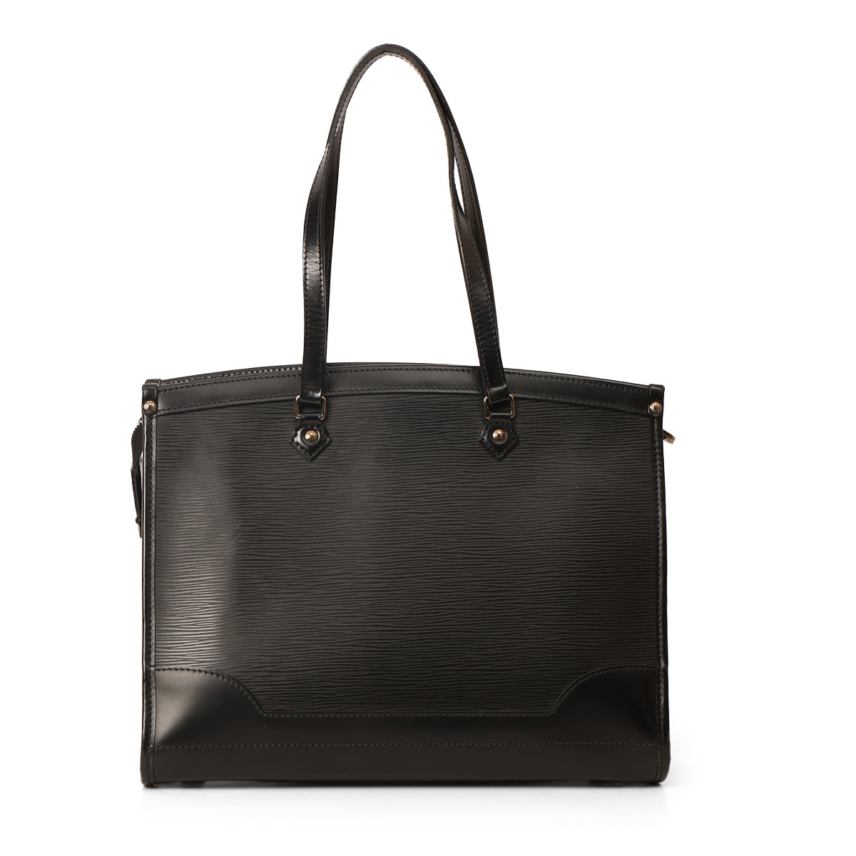 Black Epi Leather Madeleine GM Bag