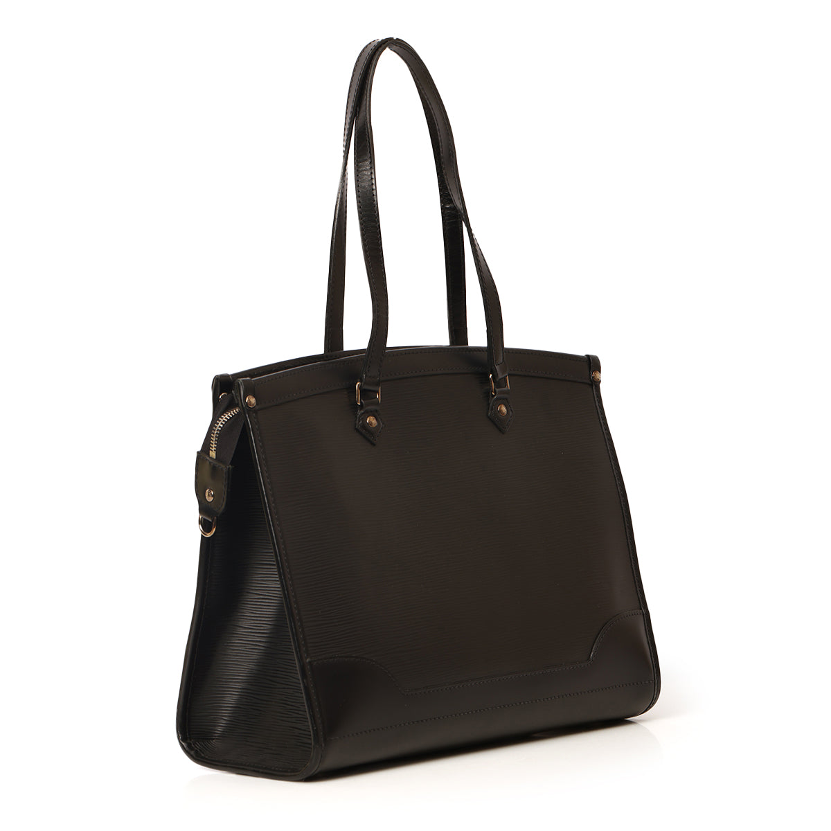 Black Epi Leather Madeleine GM Bag