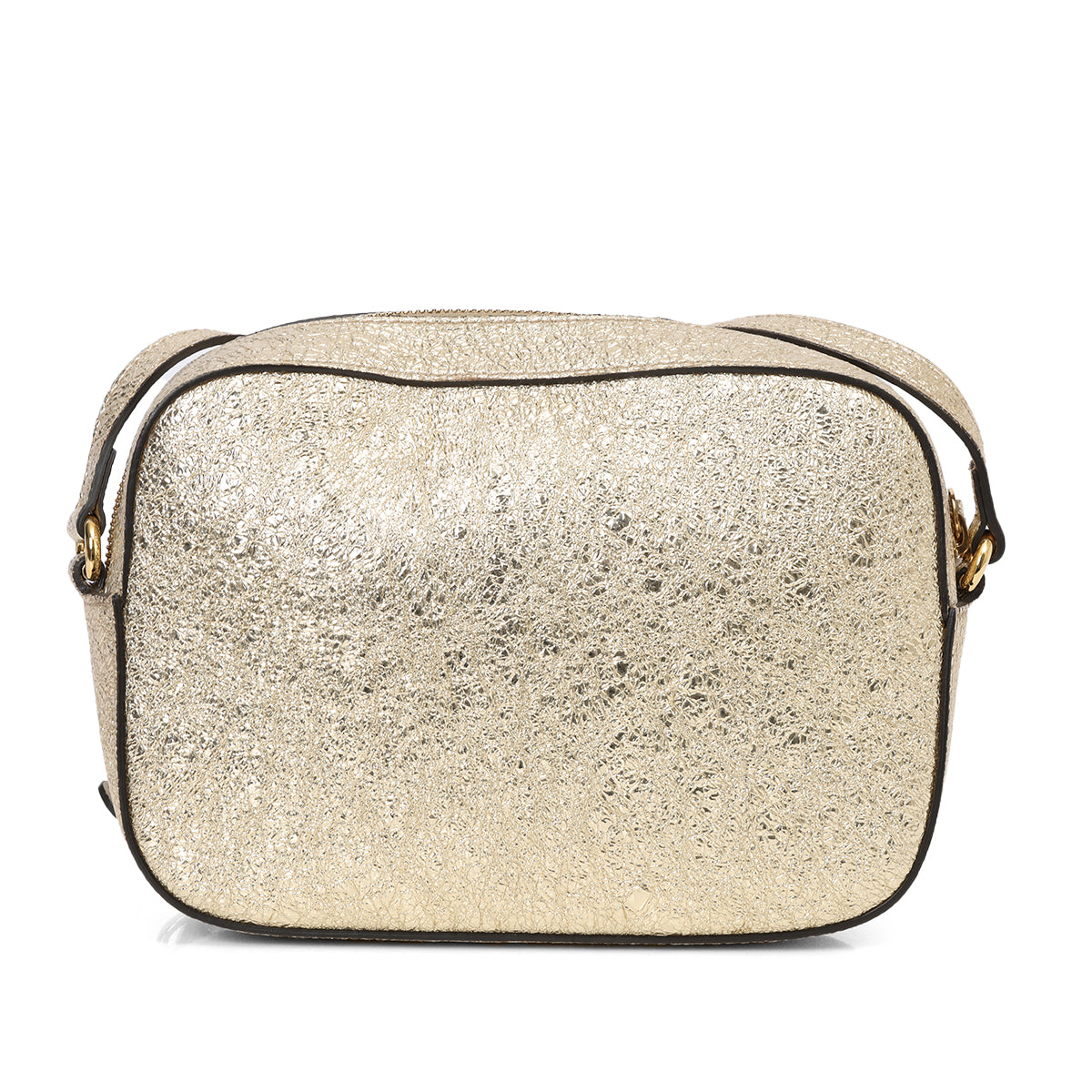 Foil Leather Webby Bee Bag