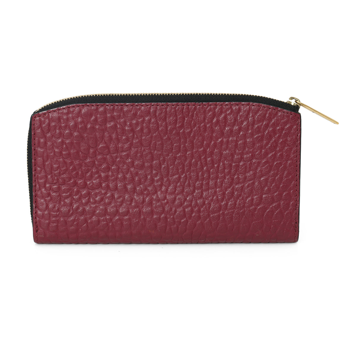 Wine Grain Leather Alvington Continental Wallet