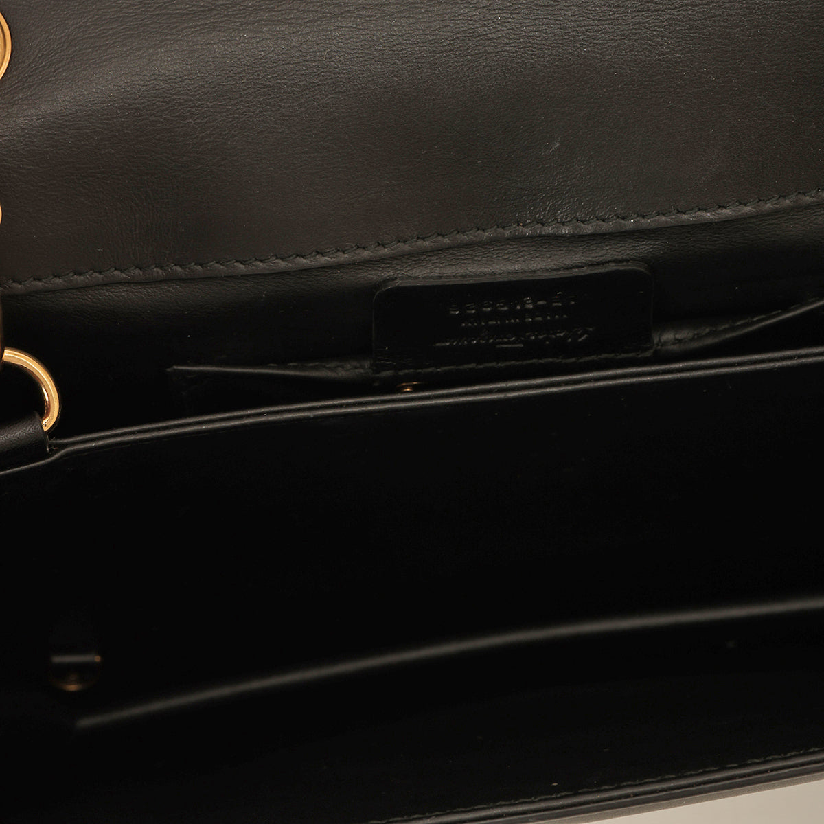 Black Python Thalia Flap Bag One Size