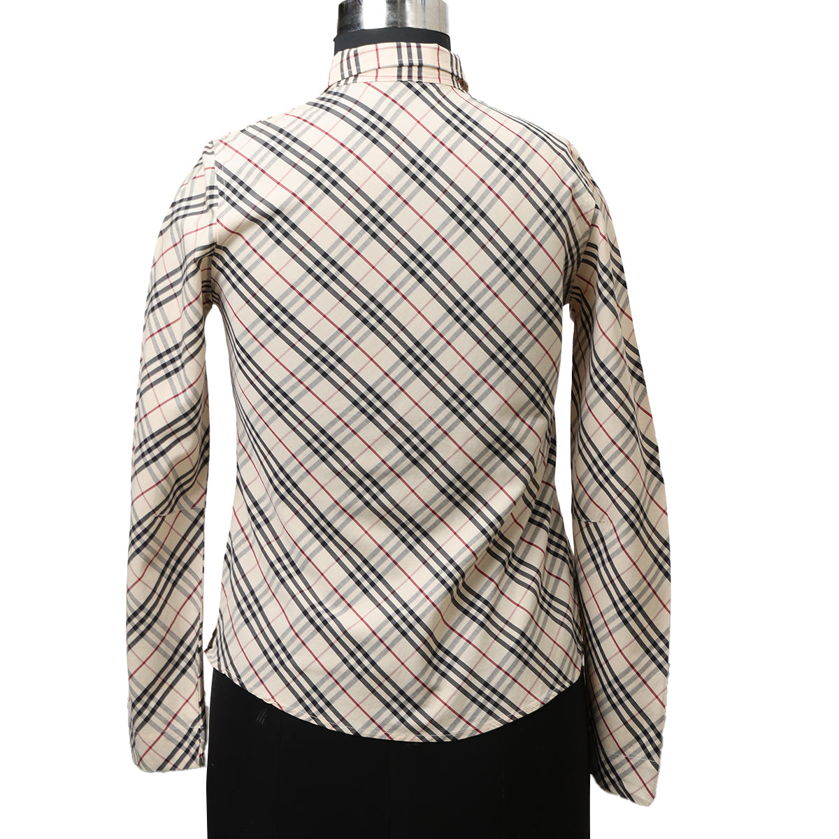 Check Beige Shirt/Size-12