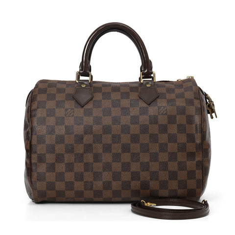 Damier Ebene Speedy Bandoulière 30 Bag