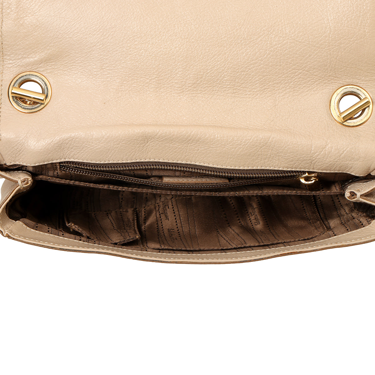 Nude Branca Shoulder Bag