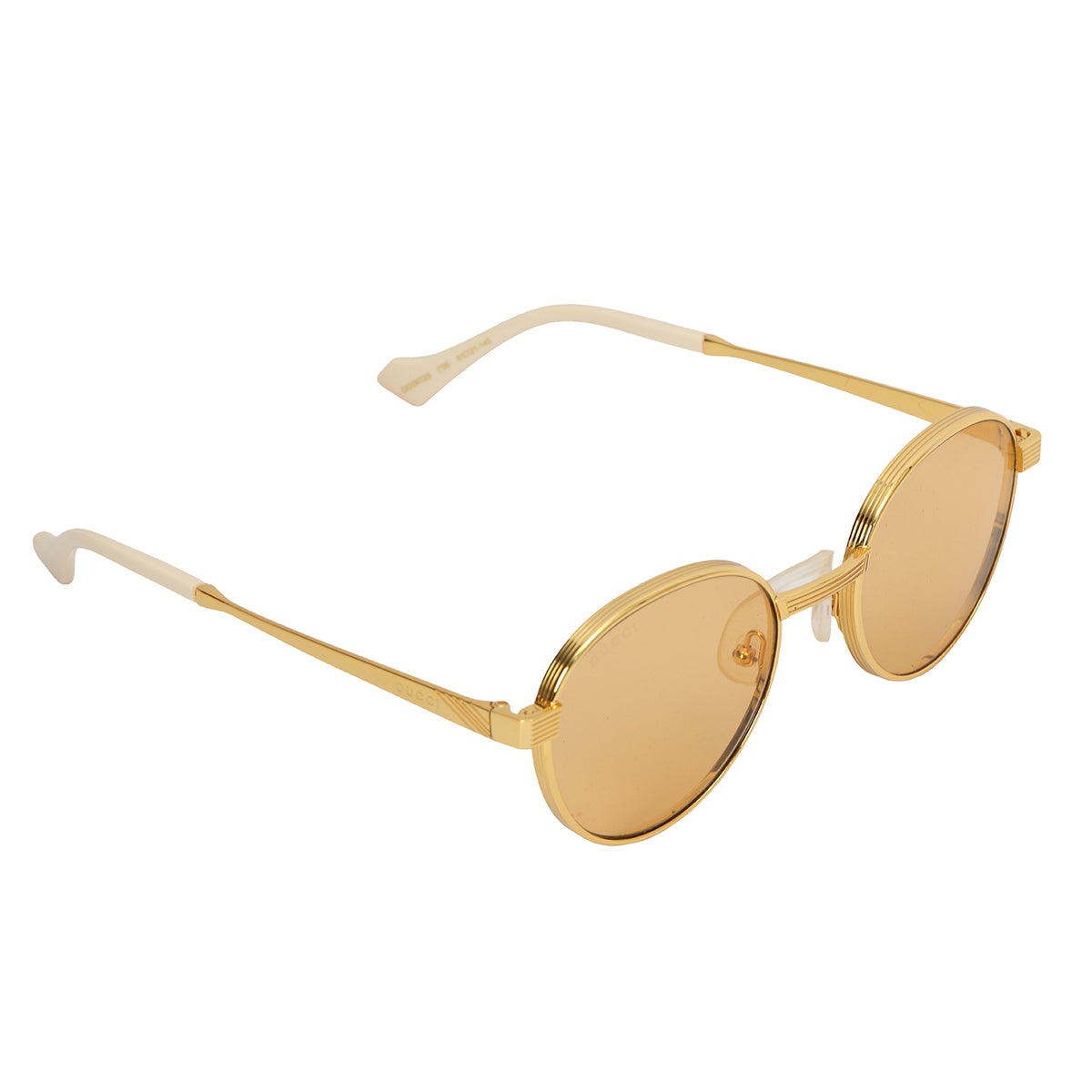 Gold Tone Round Frame gg0872s Sunglasses
