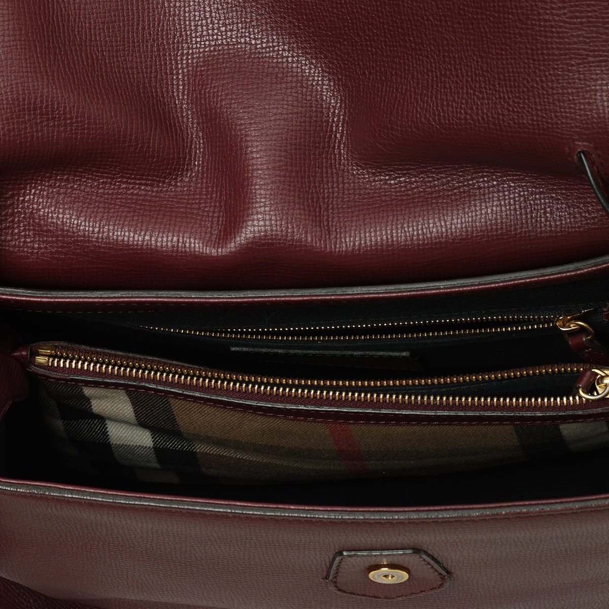 Medium Wine House Check Camberley Tote