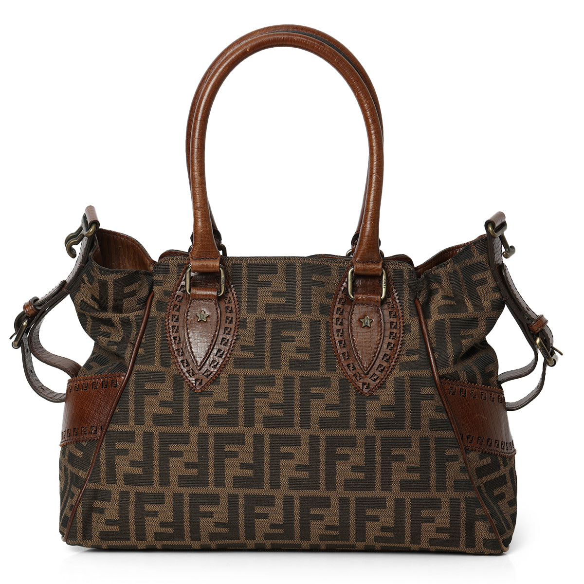 Brown Zucca FF De Jour Bag