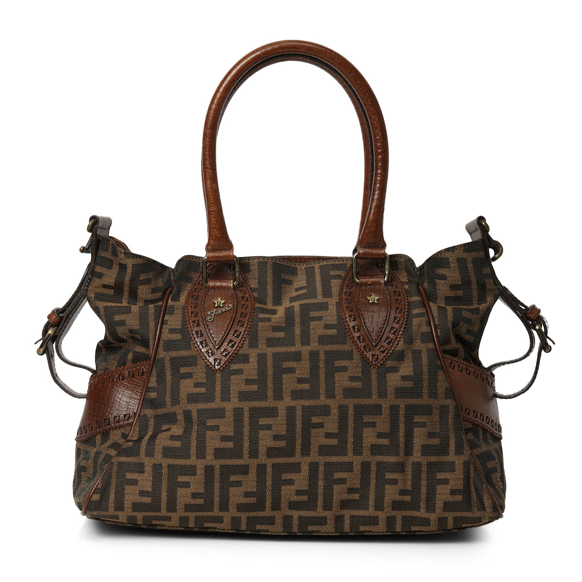 Brown Zucca FF De Jour Bag