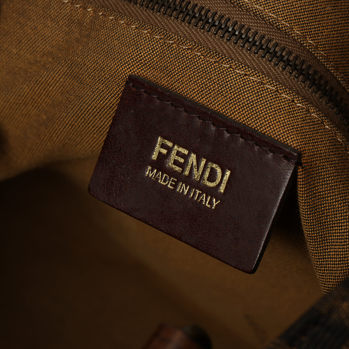 Brown Zucca FF De Jour Bag