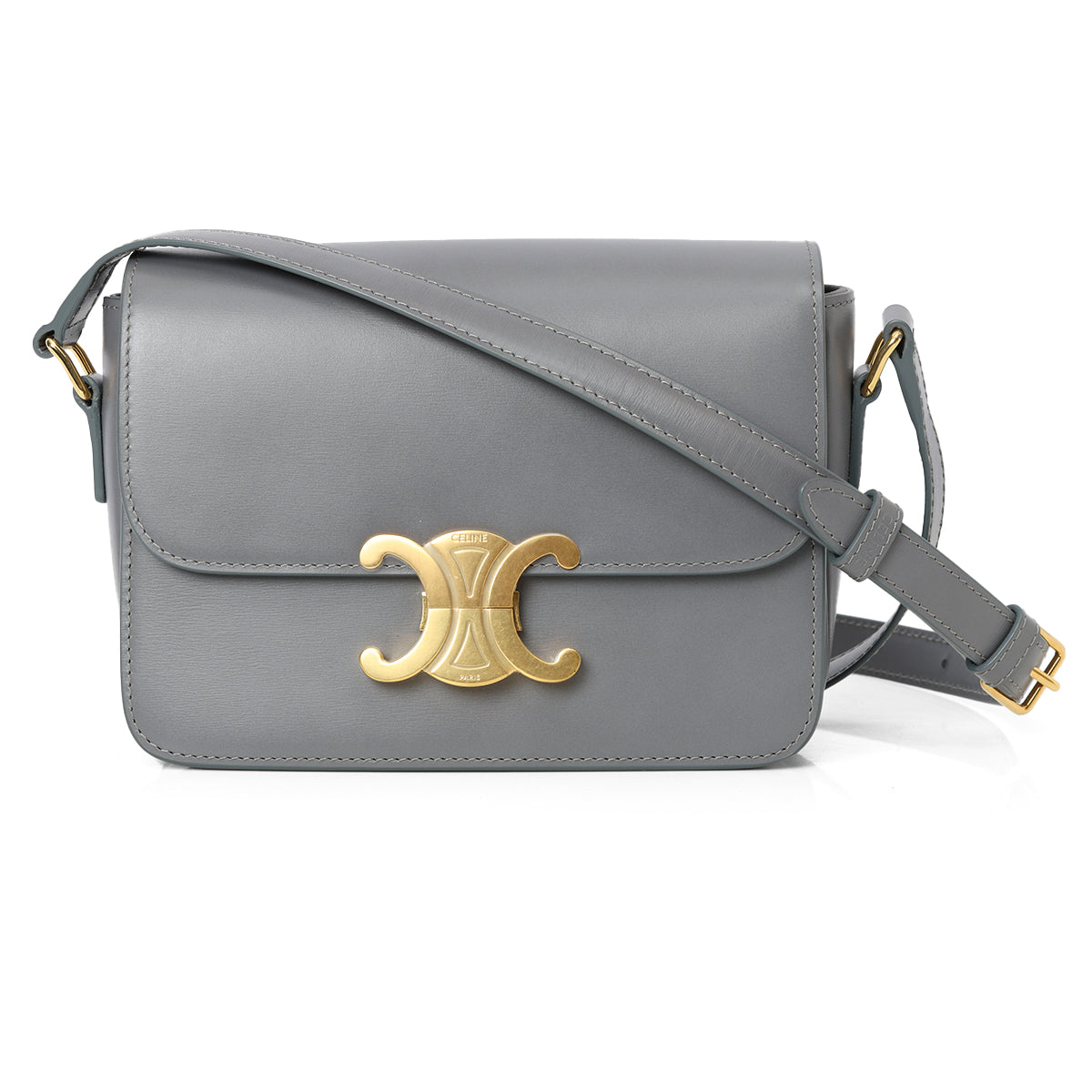 Teen Trionphe Bag In Triomphe Canvas And Calfskin