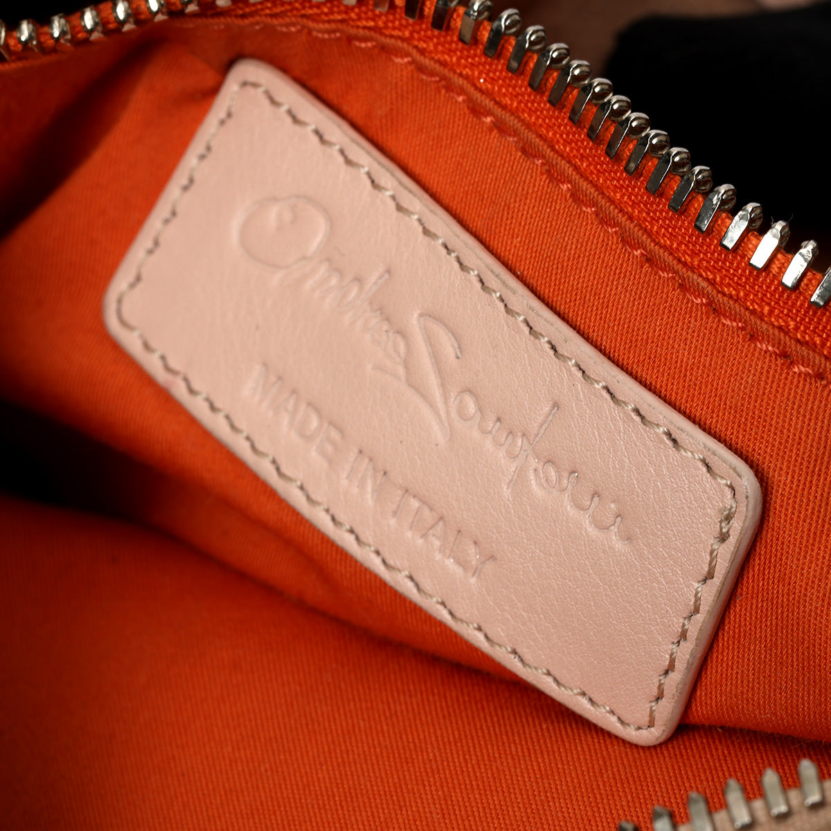 Pink Suede Camera Bag