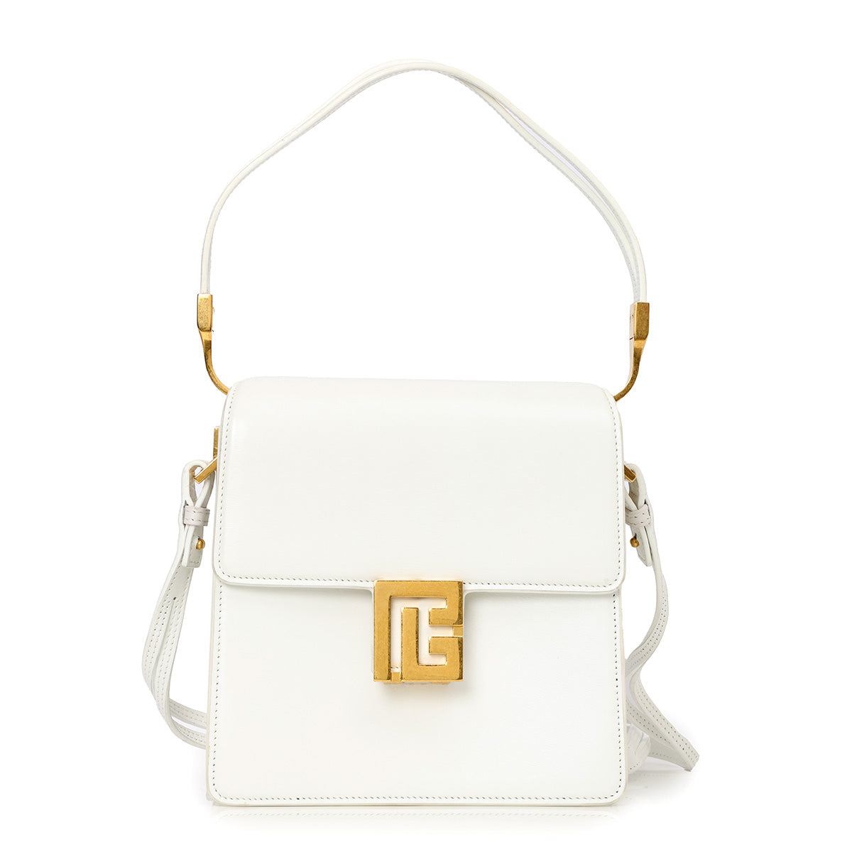 Ely White Small Shoulder Bag