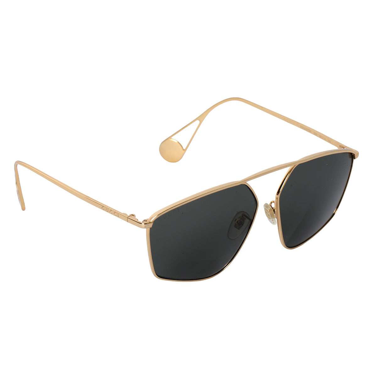 GG 0437A 002 Gold Metal Frame Sunglasses