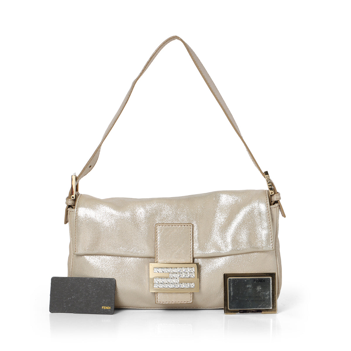 Gold Shimmer Fabric Mama Baguette