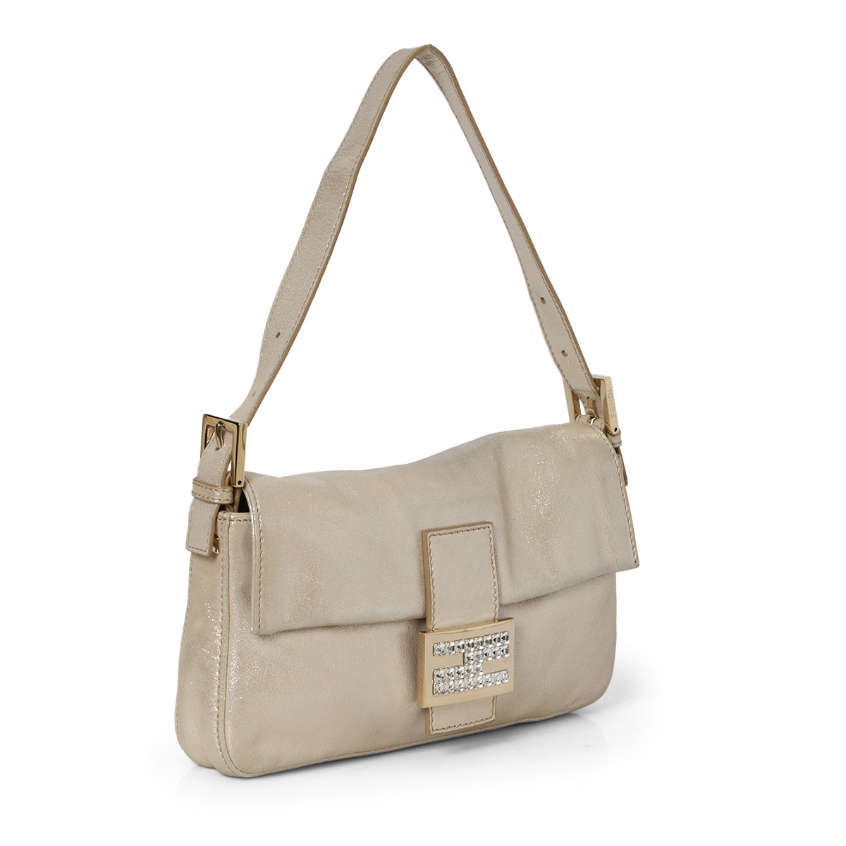 Gold Shimmer Fabric Mama Baguette