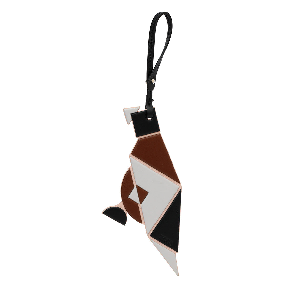 Multicolor Leather Bird Charm