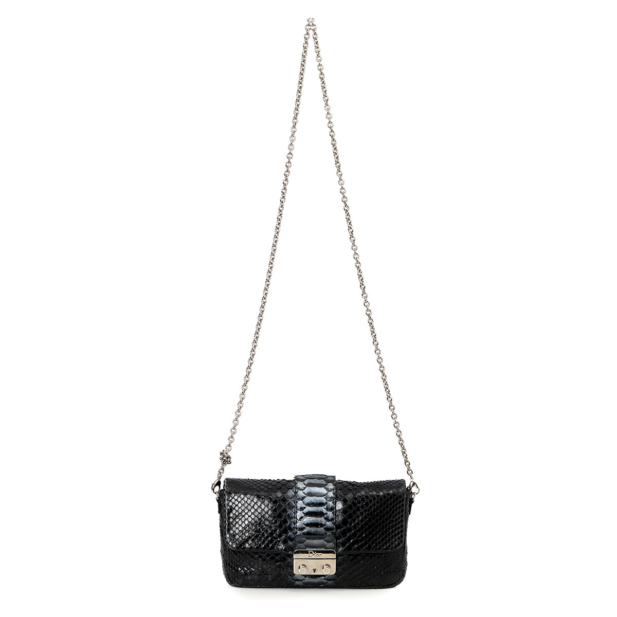 Python Miss Dior Wallet On Chain Bag