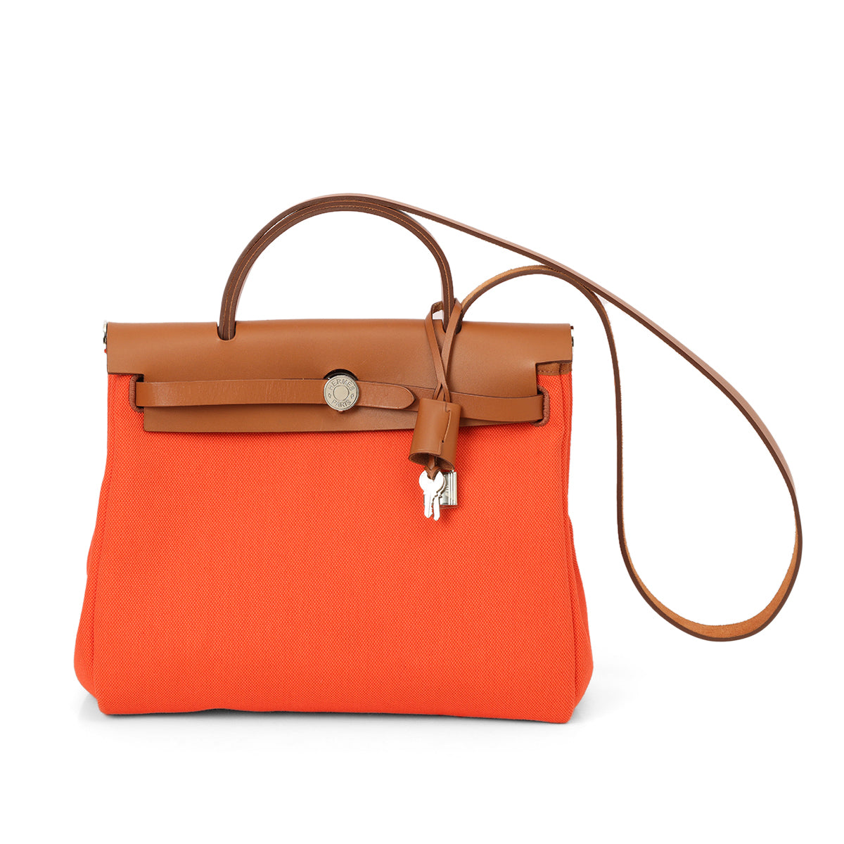 Orange/Fauve Canvas Herbag 31