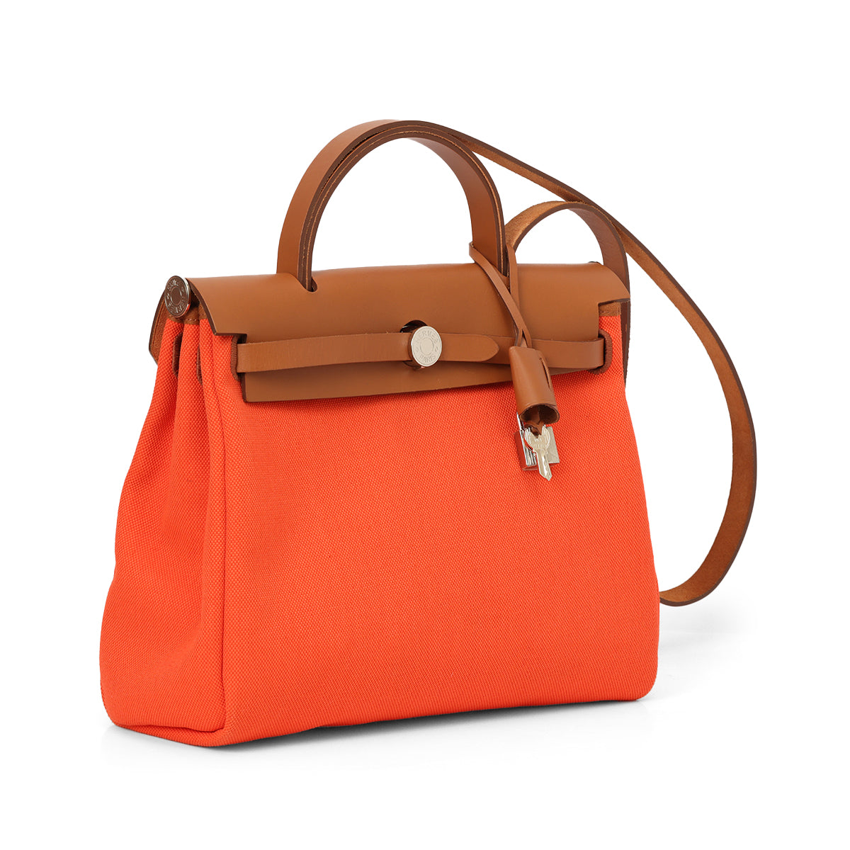 Orange/Fauve Canvas Herbag 31