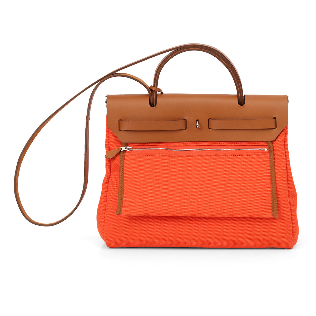 Orange/Fauve Canvas Herbag 31